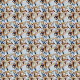 Velours Beige Printed Velvet Fabric - WoodenTwist